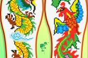 鞋垫子图片-十字绣鞋垫花样图案？