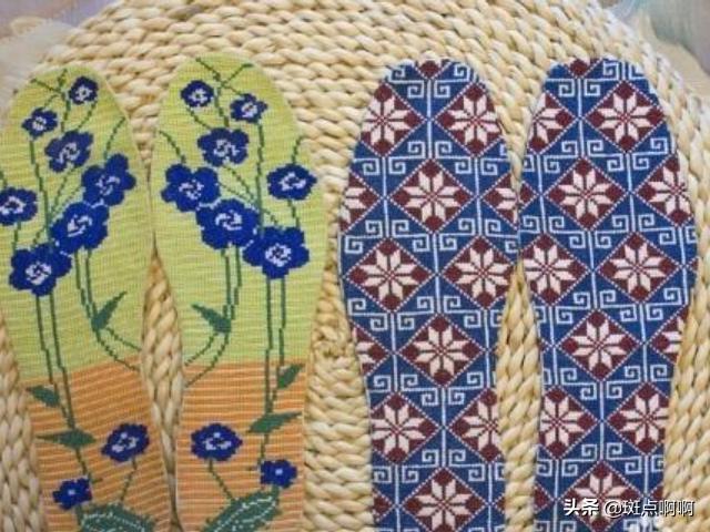 鞋垫子花样图片大全图解-鞋垫花样集锦？